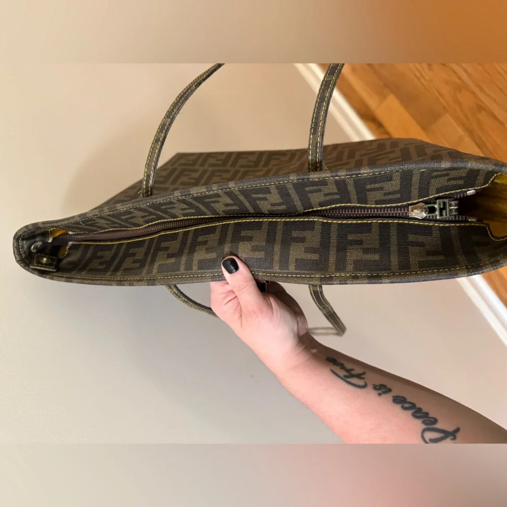 Fendi Zucca Monogram Tote Bag w/ COA - Picture 3 of 12